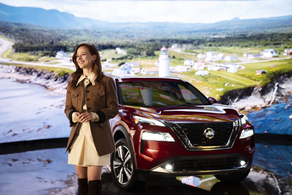 Karine Vanasse is the new spokesperson for Nissan Canada in Quebec