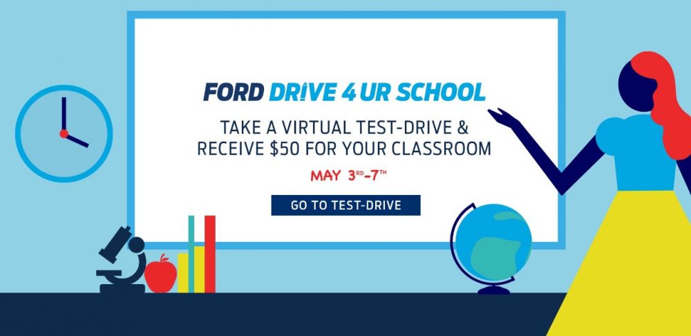 Ford Drive 4 UR School virtual test drive