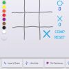 2021 Ford Mustang Mach-E's Sketch app used to play tic-tac-toe