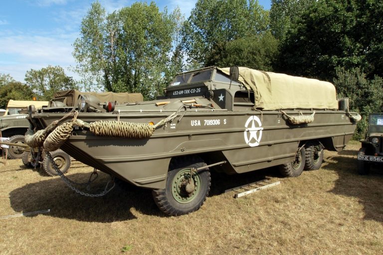 A Brief History of the GMC DUKW "Duck" Military Vehicle - The News Wheel