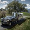 2021 GMC Sierra 2500HD towing a trailer