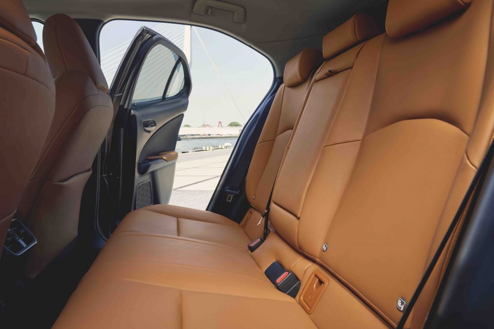 2021 Lexus UX rear seats