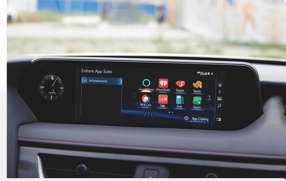 2021 Lexus UX infotainment center