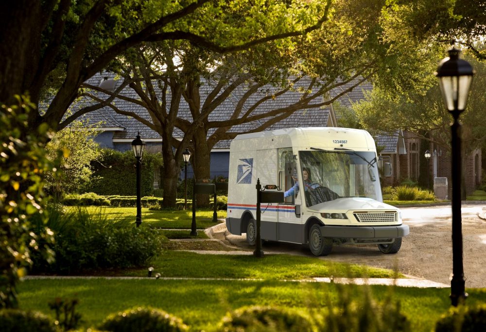 Concept Art of Oshkosh Defense US Postal Service Next Generation Delivery Vehicle