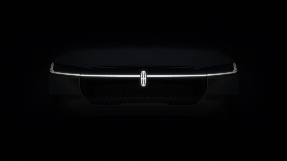 Lincoln teaser for the new EV to debut in 2022