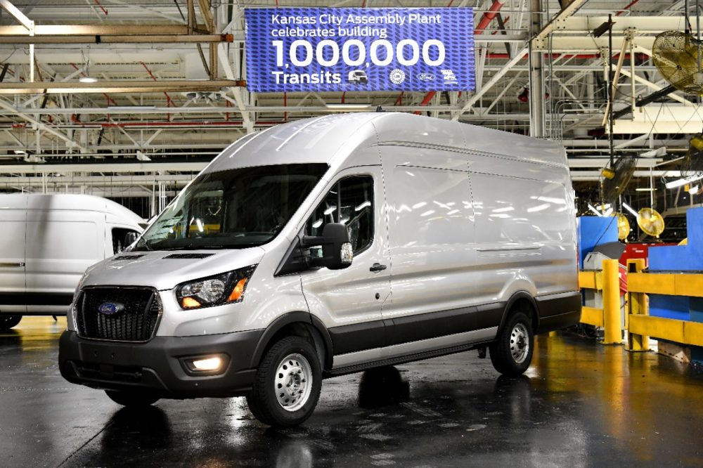 Kansas City Assembly Plant 1 Millionth Ford Transit