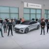 Lincoln Design Team in Irvine CA with the Lincoln Zephyr Reflection Preview Car