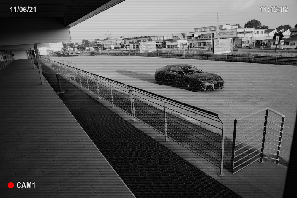 New Maserati GranTurismo security cam teaser shot