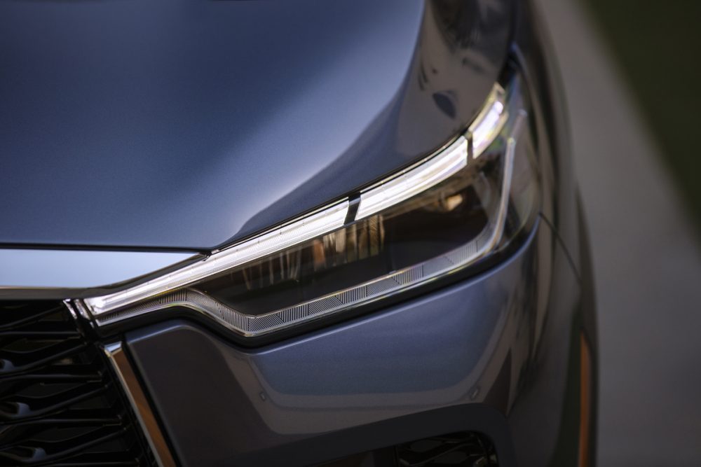 Headlights on the 2022 INFINITI QX60