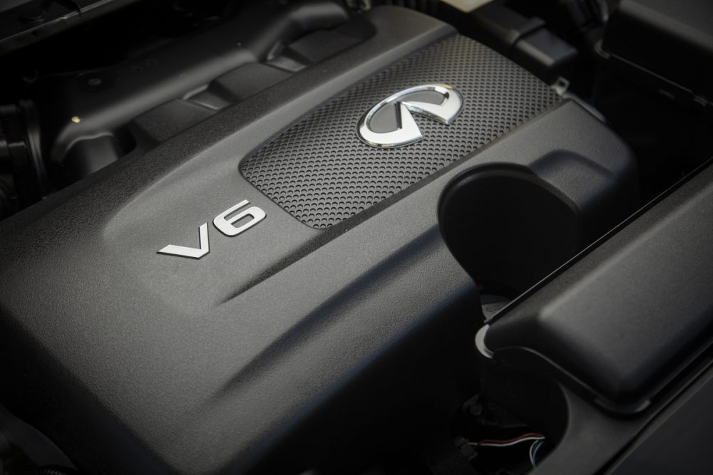 2022 INFINITI QX60 V6 engine