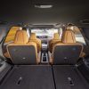 Interior of the 2022 INFINITI QX60 with the rear seats folded flat