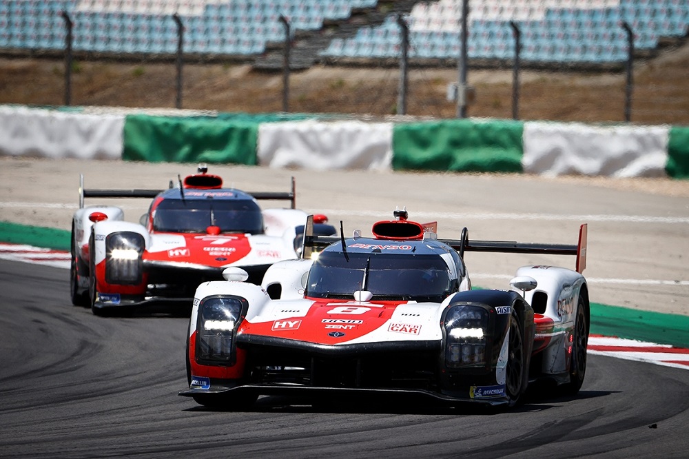 Toyota GR010 Hybrid hypercars lead 8 Hours of Portimao