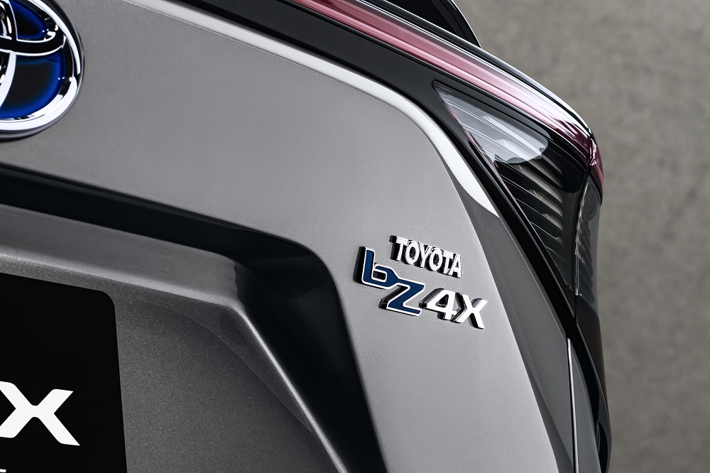 Toyota b74X Concept nameplate