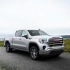 Front side view of parked 2021 GMC Sierra 1500