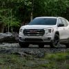 2022 GMC Terrain AT4 parked in the forest