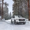 2022 GMC Terrain AT4 driving through the snow