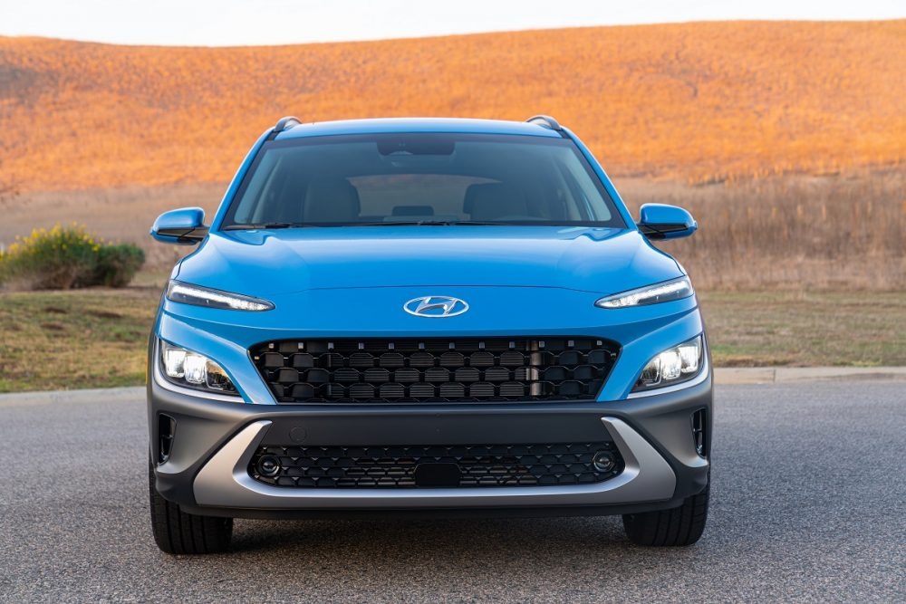 Front view of 2022 Hyundai Kona Limited