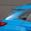 Close-up of 2022 Hyundai Kona rear spoiler