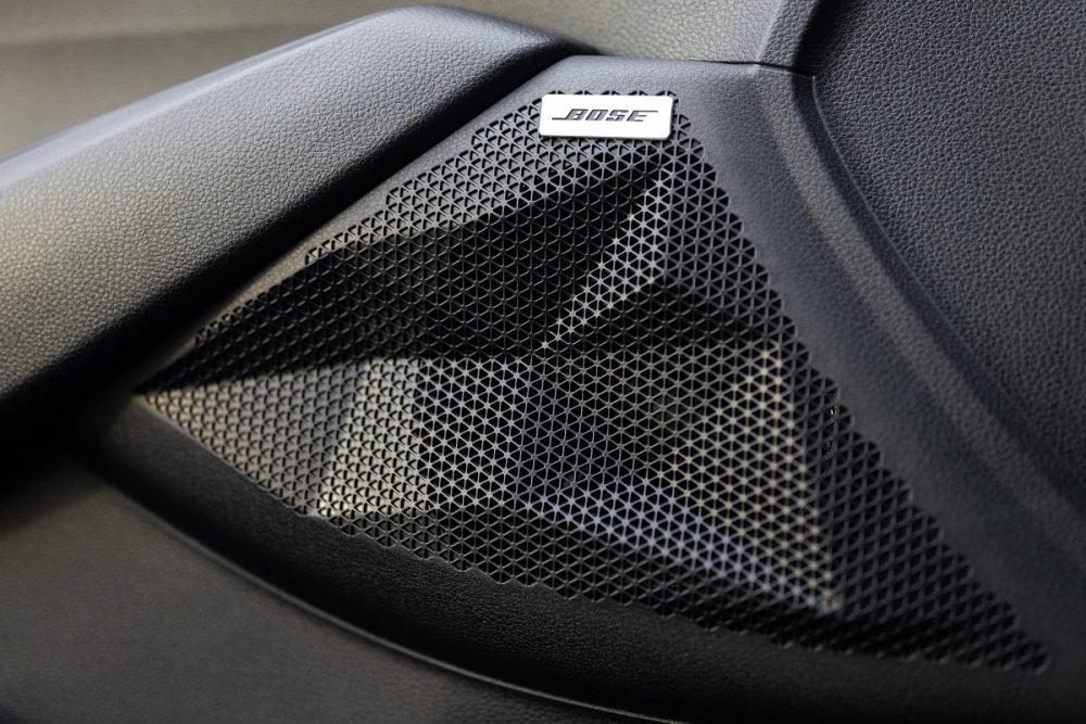 Close up of Bose speaker in the 2022 Kia Seltos