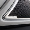 Close up photo of harman/kardon speaker inside the 2022 Kia Telluride