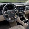 GMC Acadia Denali steering wheel, dashboard, and console