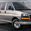 Silver 2021 GMC Savana Passenger Van