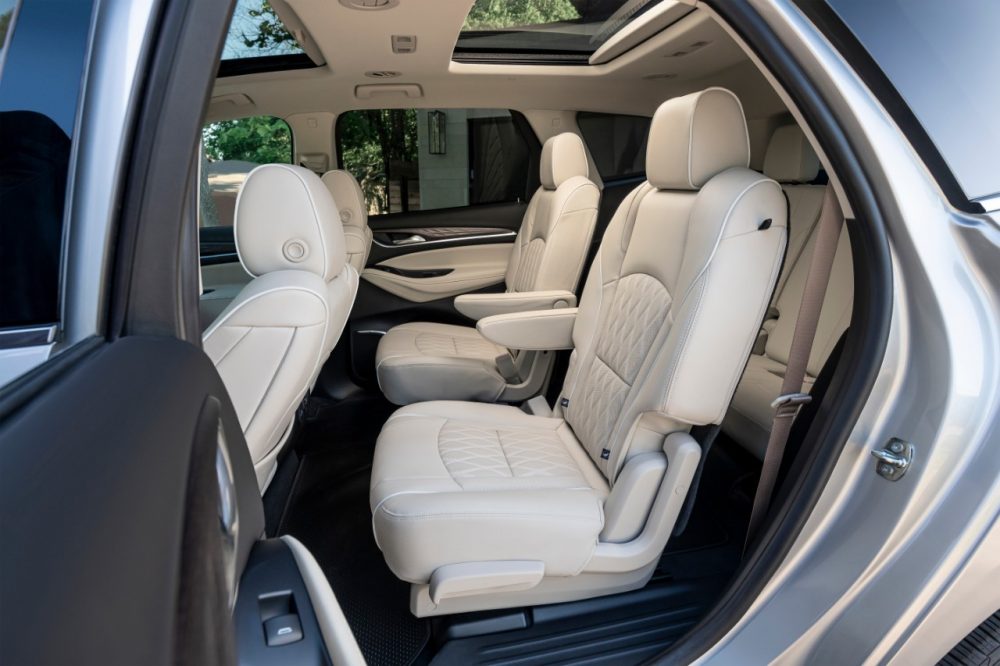 2022 Buick Enclave rear seats