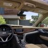 Interior view of the front seat area in the 2022 Cadillac XT6