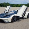 2022 Ford GT 64 Heritage Edition with doors up