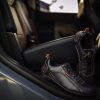 2022 Ford Maverick Lariat interior with inspiration Levi's shoes