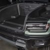 Close up of the power eTrunk on the 2024 GMC Hummer EV SUV