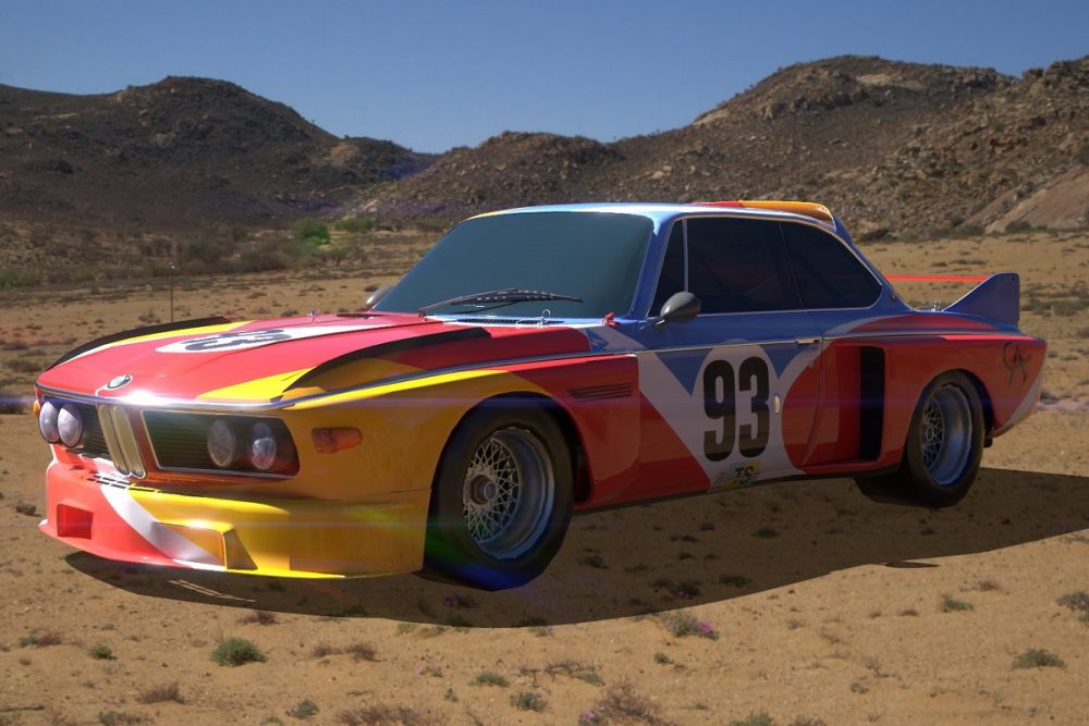 BMW Art Car Alexander Calder 1975: BMW 3.0 CSL