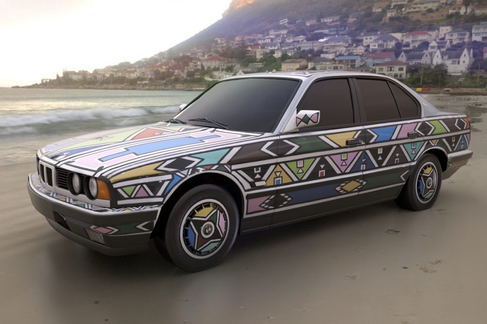 BMW Art Car Esther Mahlangu 1991: BMW 525i