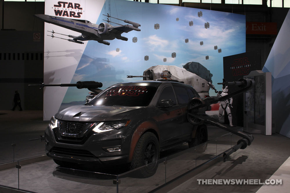 Nissan Rogue Star Wars Edition at the 2018 Chicago Auto Show