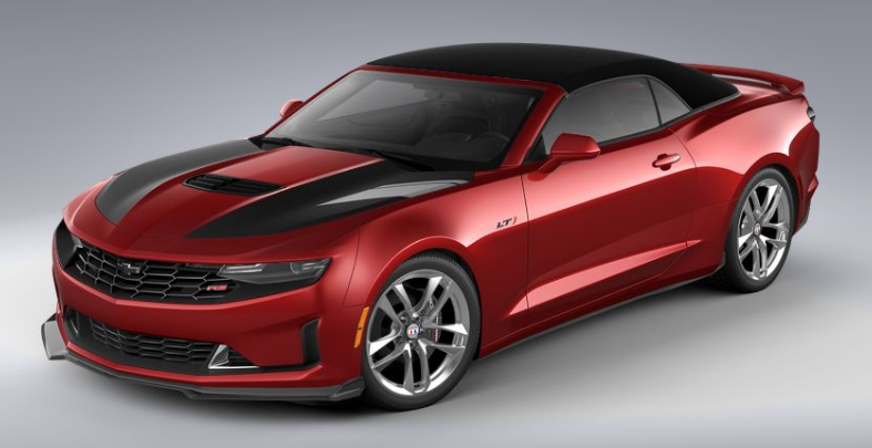 Wild Cherry Tintcoat 2022 Camaro Convertible