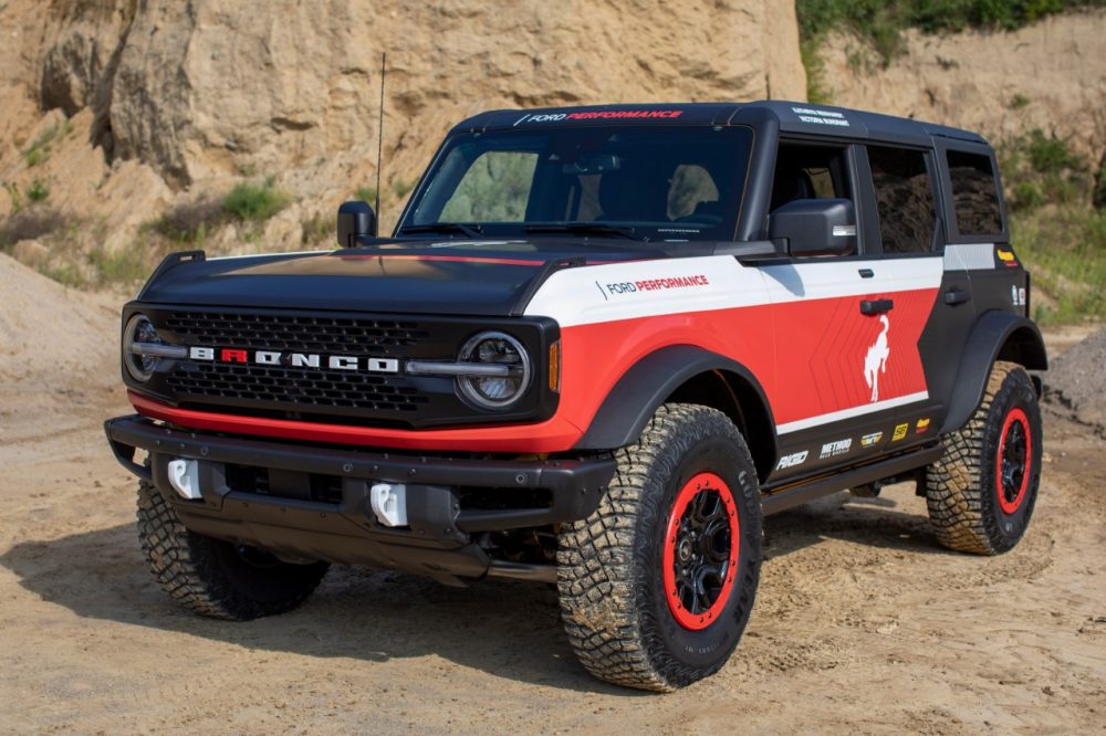 2021 Ford Bronco Four-Door that will run in the 2021 Rebelle Rally