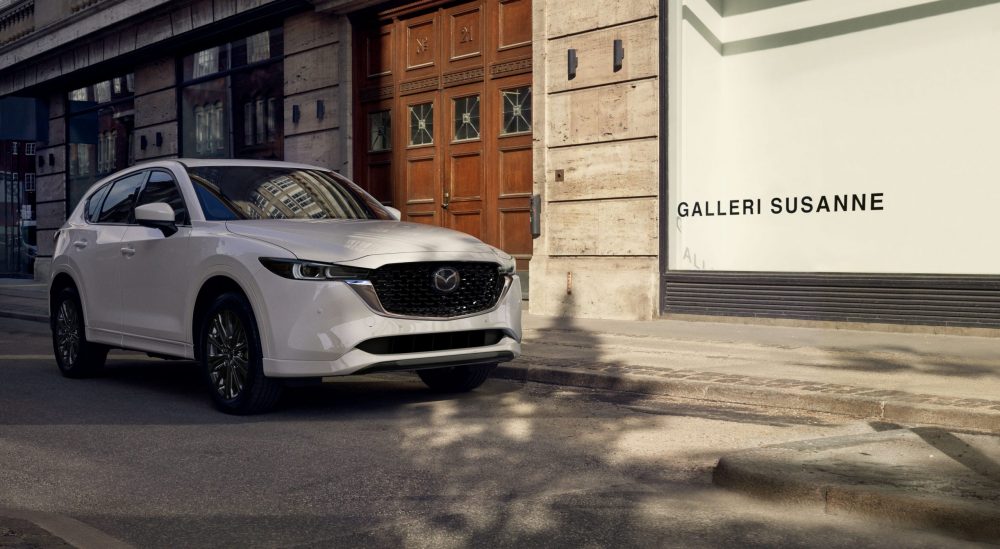 White 2022 Mazda CX-5 Signature Trim