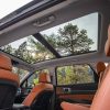 Interior view of the 2022 Kia Sorento, showcasing the panoramic sunroof