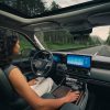 2022 Lincoln Navigator Black Label in Chroma Caviar with Invitation theme interior with ActiveGlide engaged