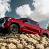 2022 Toyota Tundra Limited climbing rocks