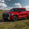 2022 Toyota Tundra Limited on grass trail