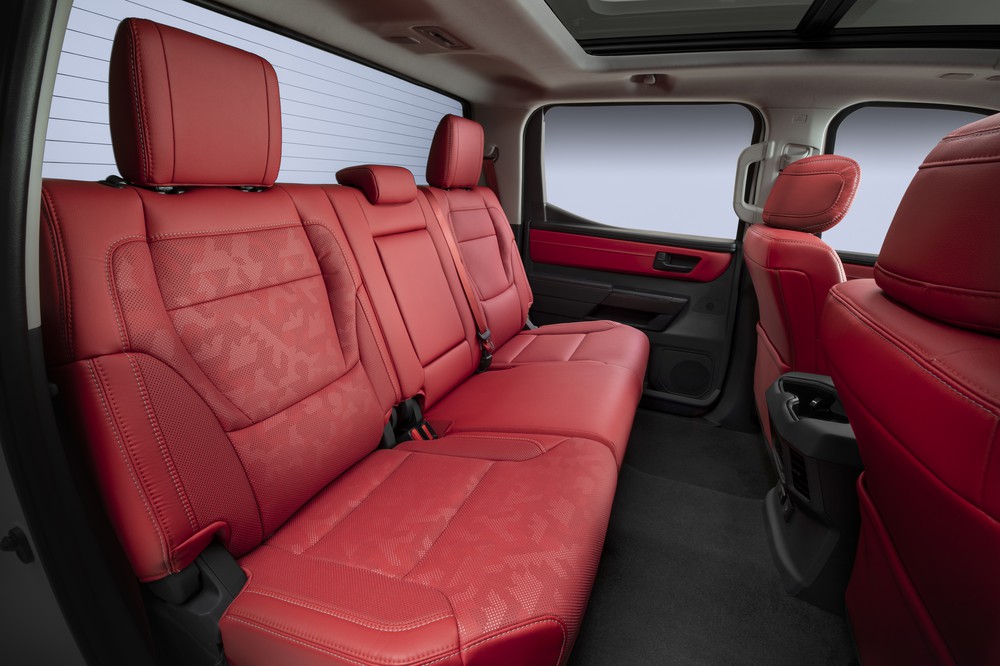 2022 Toyota Tundra TRD Pro (back seat)