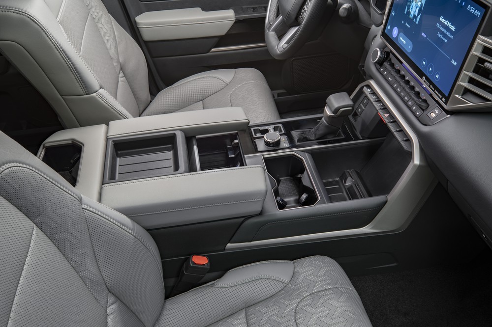 2022 Toyota Tundra TRD Pro (center console)