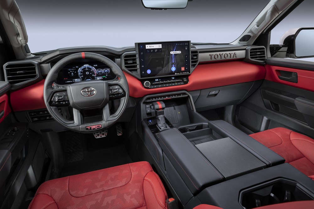 2022 Toyota Tundra TRD Pro (cockpit)