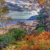 Acadia National Park, near Bar Harbor, Maine, in the fall