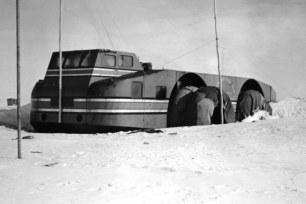 Antarctic Snow Cruiser in Antarctica