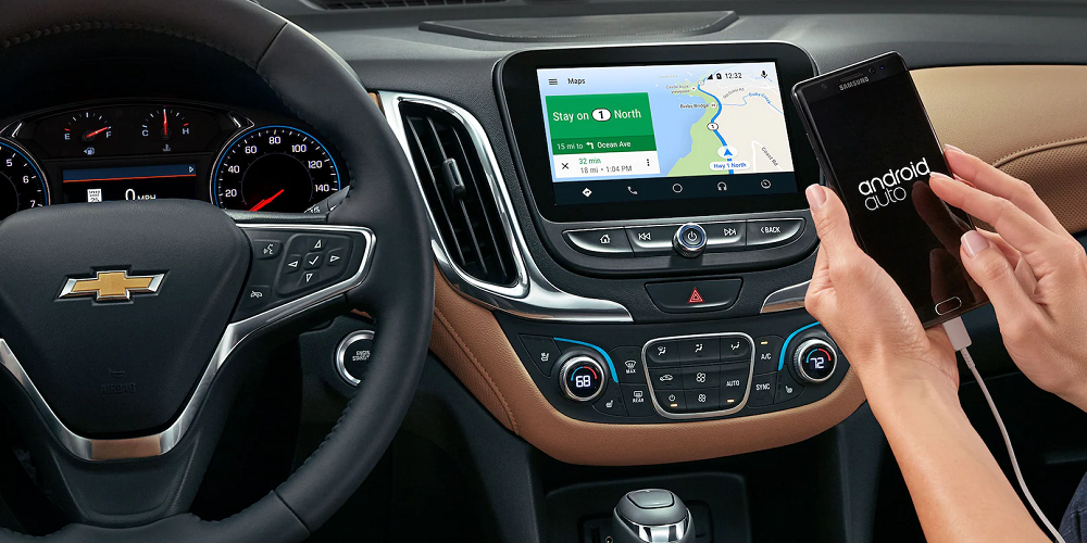 Wired Android Auto in a Chevrolet