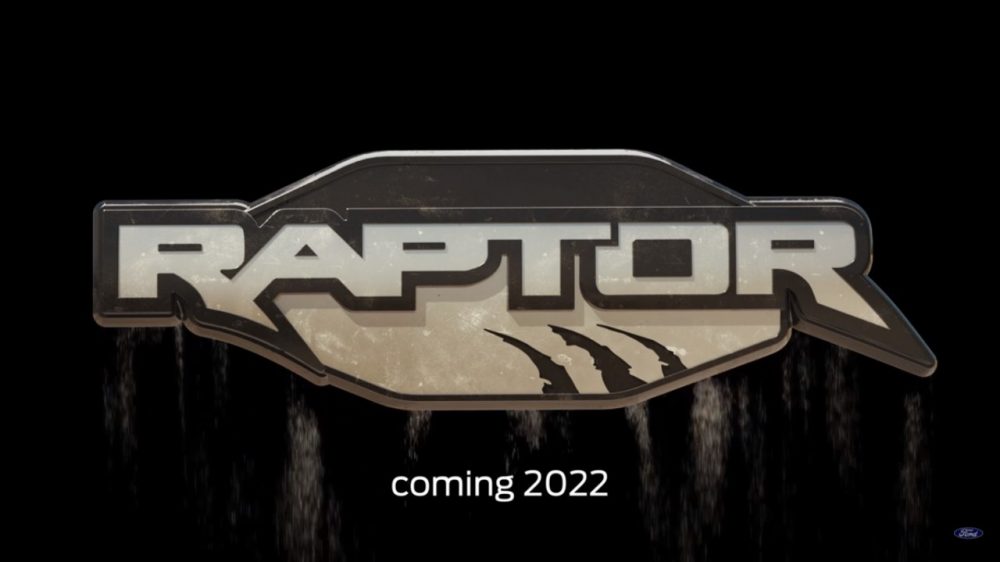 Ford Bronco Raptor logo coming 2022