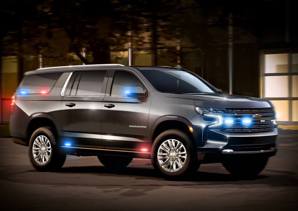 GM Defense's HD Suburban concept art