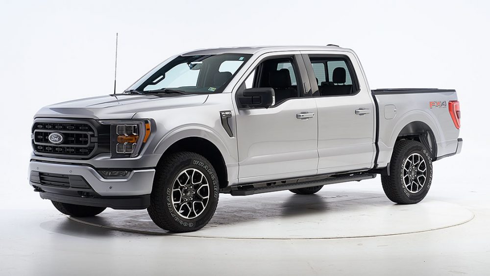 2021 Ford F-150 SuperCrew IIHS Top Safety Pick